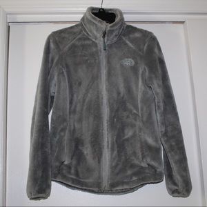 The North Face fuzzy fleece jacket